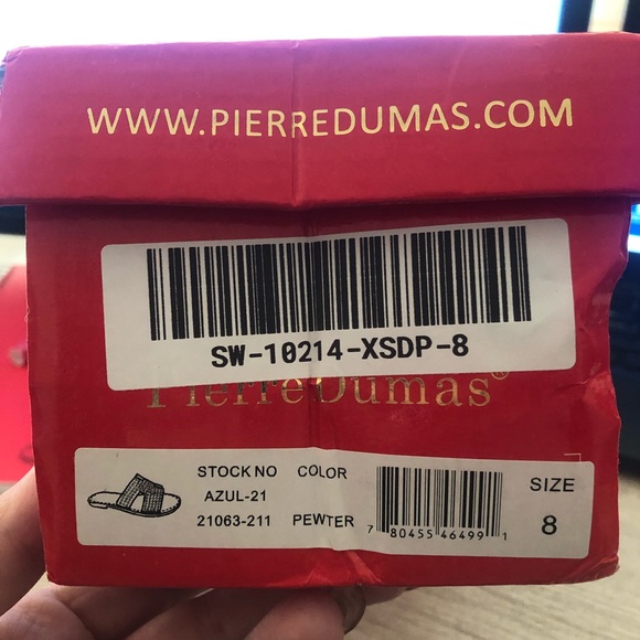 BNIB Designer Inspired H Rhinestone Sandals - Picture 2 of 5